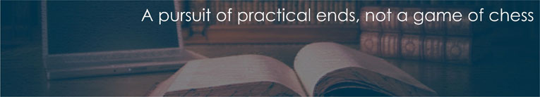 Litigation Service-a pursuit of practical ends, not a game of chess