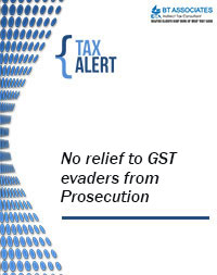 No relief to GST evaders from Prosecution